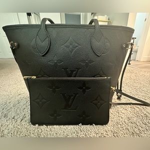 Louis Vuitton - Neverfull MM - Black Monogram Empreinte